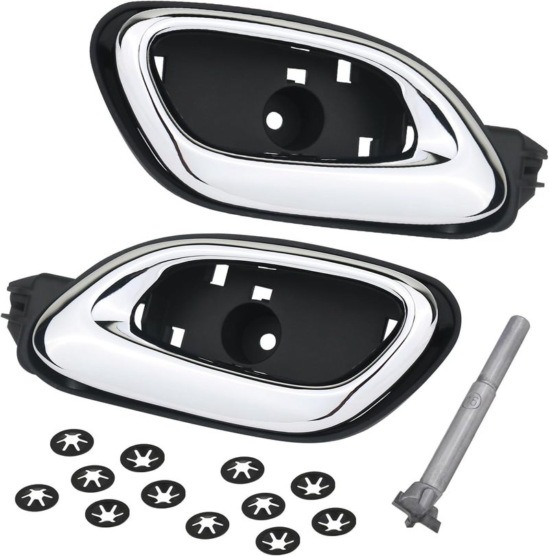 APPERFiT Camaro Interior Door Handle for Left Driver and Right Passenger Side Door Panel Compatible with Chevrolet Chevy Camaro 2010-2015 Replaces 20955311 20955302 - Image 1